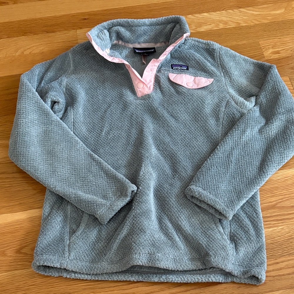 Patagonia Kids lightweight Synchilla Snap-T Fleece Pulliver